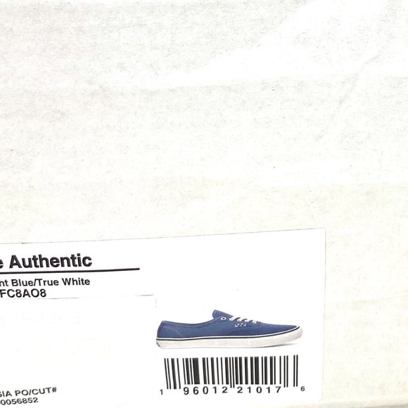 💖MEGA SALE💖VANS Skate Authentic    Moon Light Blue Women’s Suede  VN0A5FC8AO8 - Picture 9 of 10